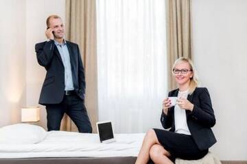 Фото номера Двухместный номер с 2 отдельными кроватями Отель Hotel Picaro Żarska Wieś Południe A4 kierunek Polska г. Żarska 15